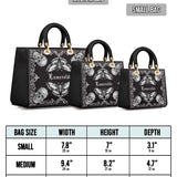 Gothistar Shadowlace Bloom Personalized Lady Leather Bag