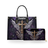 The Fallen Sanctum leather bag and wallet bundle