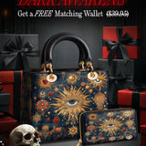 Gothistar Heart Of The Oracle Lady Leather Bag