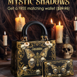 Gothistar The Monarch Of The Damned Personalized Lady Leather Bag
