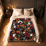 Gothistar Spooky Chic Woven Tapestry Blanket