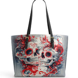 Gothistar Bonded in Shadows Leather Tote Bag