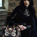 Gothistar The Vowed Skull Lady Leather Bag