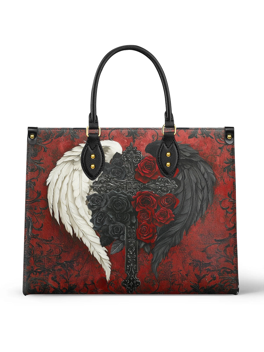 Gothistar Wings Of Fate Leather Bag