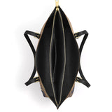 Gothistar Midnight Heirloom Leather Tote Bag