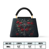 Gothistar Shadowed Grace Leather Satchel Bag