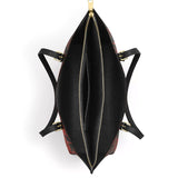 Gothistar Wings Of Fate Leather Tote Bag