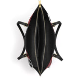 Gothistar Deathbloom Waltz Leather Tote Bag