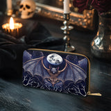 Gothistar Lunar Revenant Leather Wallet Purse