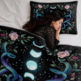 Gothistar All Season Quilt 3-Piece Set Midnight Ascend