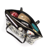 Gothistar Raven's Elegy Leather Tote Bag