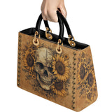 Gothistar Eternal Skull Lady Leather Bag
