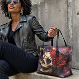 Gothistar Silken Shadows Leather Tote Bag