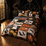 Gothistar All Season Quilt 3-Piece Set Spooky Patchwork