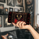 Gothistar Celestial Inferna Leather Wallet Purse