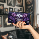 Gothistar Violet Requiem Leather Wallet Purse