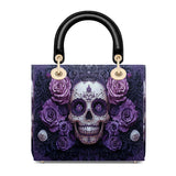Gothistar Violet Requiem Lady Leather Bag