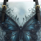 Gothistar Wings of Solace Leather Tote Bag