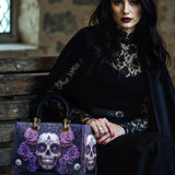Gothistar Violet Requiem Lady Leather Bag