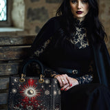 Gothistar Sanctum Of Stars Lady Leather Bag