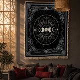 Gothistar  Mystic Tide Woven Tapestry Blanket