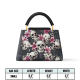 Gothistar Petals & Remains Leather Satchel Bag