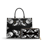 Shadowlace Bloom leather bag and wallet bundle