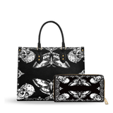 Shadowlace Bloom leather bag and wallet bundle