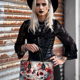 Gothistar Bonded in Shadows Leather Bag