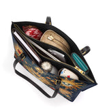 Gothistar Heart Of The Oracle Leather Tote Bag