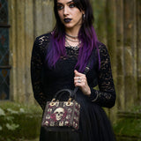 Gothistar Skull Reverie Lady Leather Bag