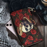 Gothistar Serpent & Silence Leather Wallet Purse