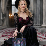 Gothistar Cathedral Of Midnight Lady Leather Bag