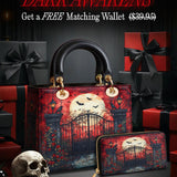 Gothistar Crimson Gate Lady Leather Bag