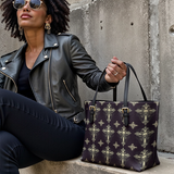 Gothistar Midnight Requiem Leather Tote Bag