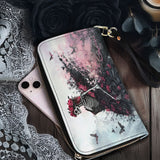Gothistar Veil Of Grace Personalized Leather Wallet Purse