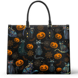 Gothistar Mooncats Mischief Leather Bag