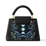 Gothistar Midnight Ascend Leather Satchel Bag