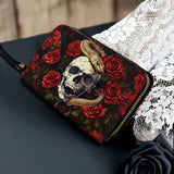 Gothistar Serpent & Silence Leather Wallet Purse