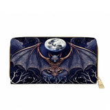 Gothistar Lunar Revenant Leather Wallet Purse