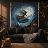 Gothistar Charmed Nightfall Woven Tapestry Blanket