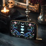 Gothistar Midnight Ascend Leather Wallet Purse