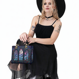 Gothistar Cathedral Of Midnight Lady Leather Bag