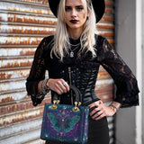 Gothistar Nightshade Moth Lady Leather Bag