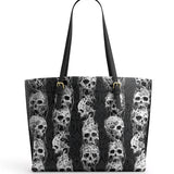 Gothistar Veil Of The Forgotten Leather Tote Bag