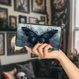 Gothistar Wings of Solace Leather Wallet Purse