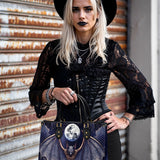 Gothistar Lunar Revenant Leather Bag