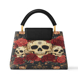 Gothistar Floralis Mortem Leather Satchel Bag