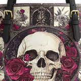 Gothistar Skull Reverie Leather Tote Bag
