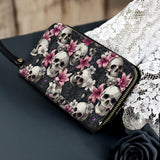 Gothistar Petals & Remains Leather Wallet Purse